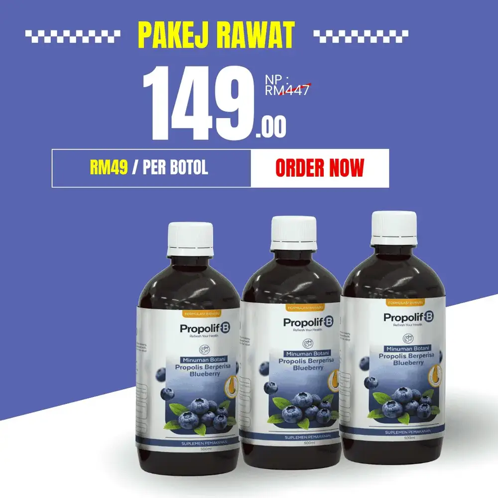Pakej Rawat 3 botol RM149