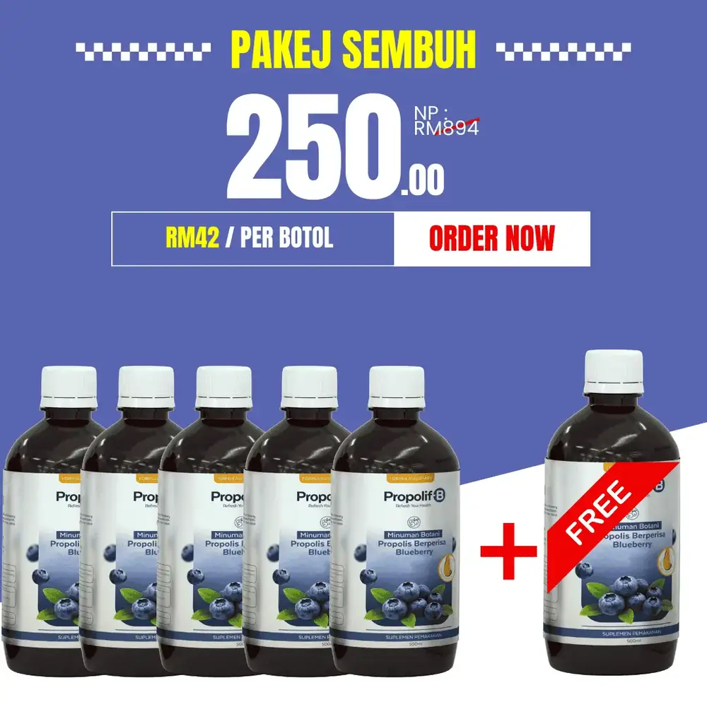 Pakej Sembuh 5+1 botol RM250